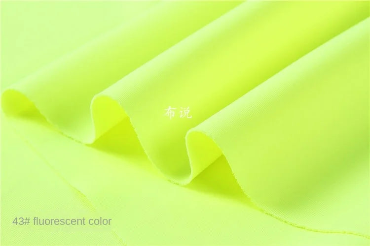 Space Cotton Fabric Thin Clothing Designer Four Sided Elastic Wholesale Cloth Diy Sewing Polyester Spandex Material