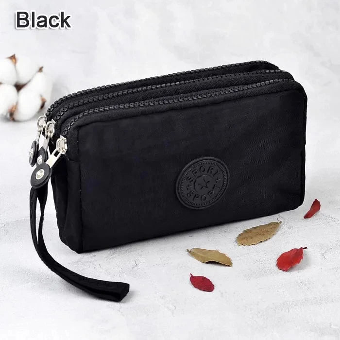 Damen Umhängetasche Wasserdichte Tragetasche Lässige Nylon Handtasche RFID Leichte Kuriertasche
