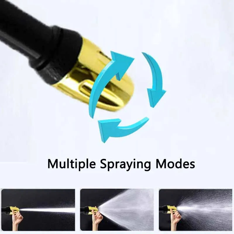 25FT-125FT Garden Flexible Magic Hose High-Pressure Foam Gun, Multi-Mode, Garden Irrigation Pipe, Watering Tool