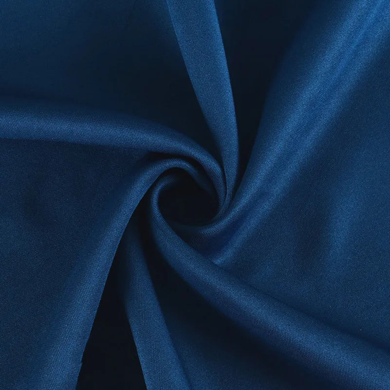 Tissu tricoté élastique Scuba résistant à l'usure, anti-boulochage pour la couture de pulls, jupes, uniformes scolaires, vêtements de sport au mètre