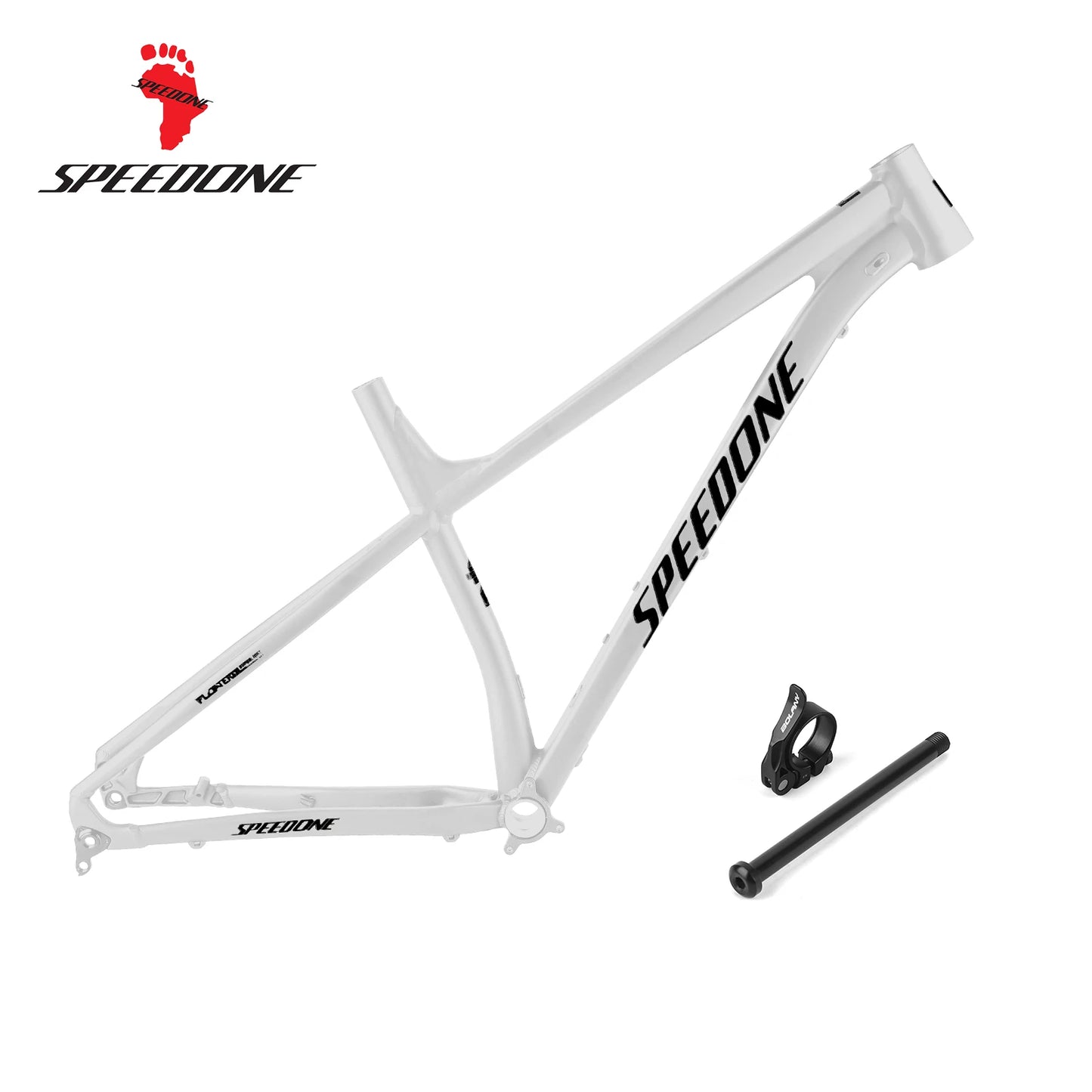SPEEDONE 29 Fahrradrahmen Boost 148mm Aluminium 29 MTB Rahmen Konisches Steuerrohr für Ausdauerrennen Farbverlauf Mountainbike Rahmen