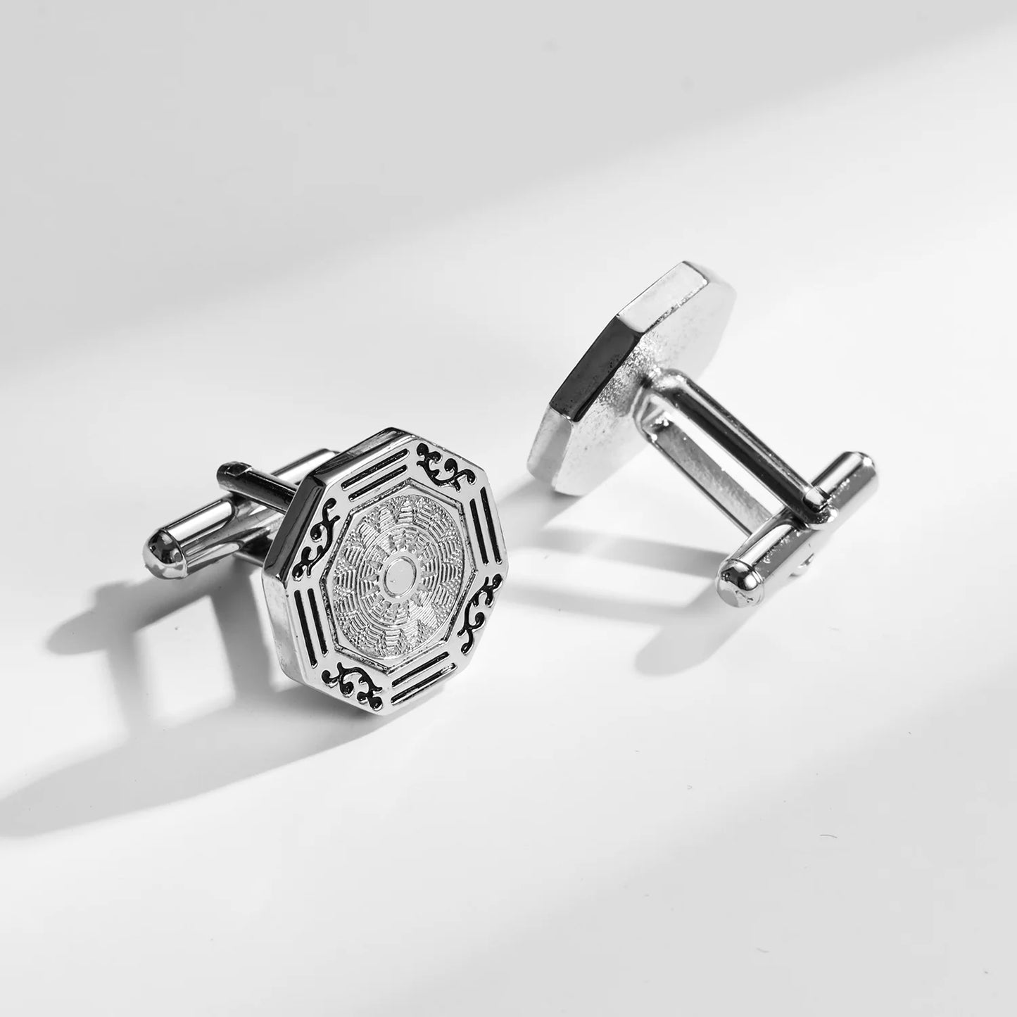 1 Paire Boutons De Manchette Carrés En Cuivre Et Pinces À Cravate Pour Hommes, Cadeaux De Mariage De Luxe, Bijoux De Mode, Poignets Pour Hommes