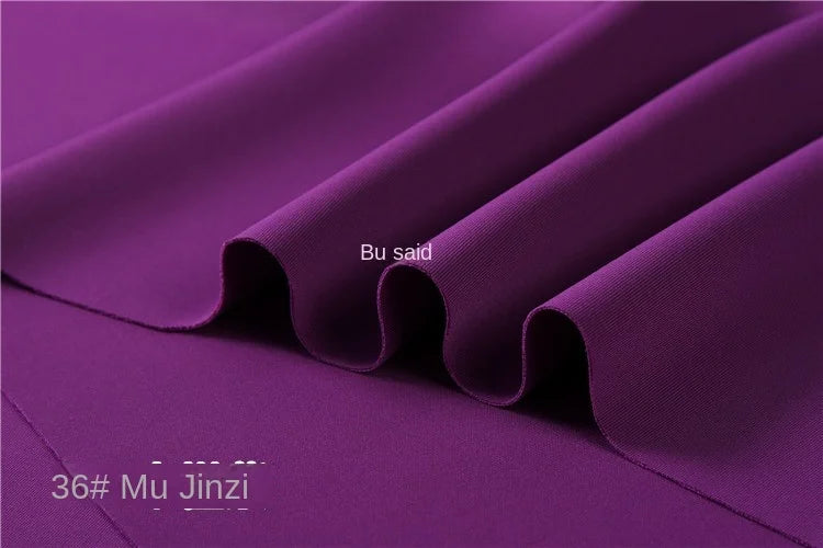 Space Cotton Fabric Thin Clothing Designer Four Sided Elastic Wholesale Cloth Diy Sewing Polyester Spandex Material