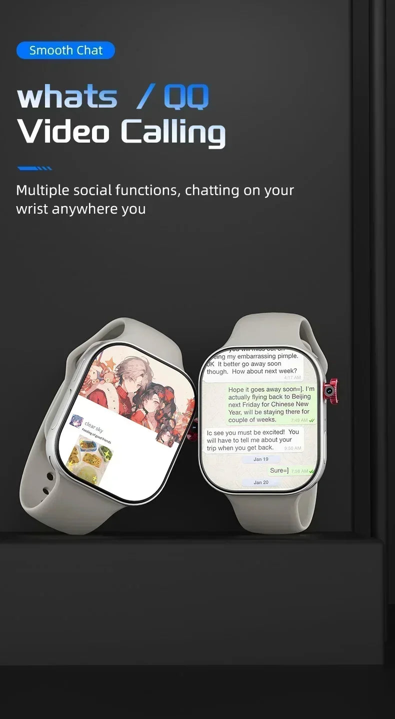 La smartwatch Android 4G VP99 dispose d'une caméra rotative à 180°, d'un emplacement pour carte SIM, du suivi GPS, de la connectivité WiFi, d'un espace de stockage de lecture et de la voix IA.