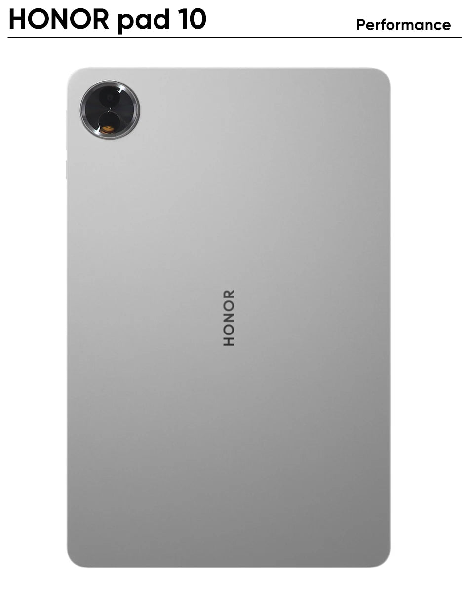 Nouvelle HONOR Pad 10 Version Globale 2025 Écran Confort Visuel HONOR 12,1" WIFI 2.5K Batterie Haute Densité d'Énergie 10100mAh MagicOS 9.0