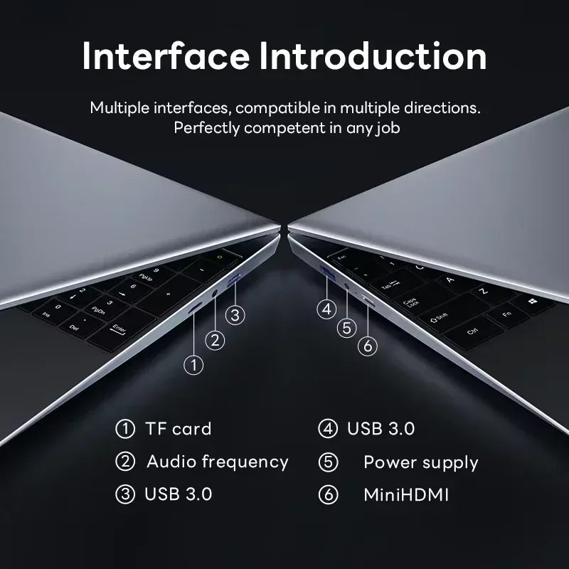 LENO 2026 Nouvel Ordinateur Portable 14.1" Intel Core i9-9900 32Go 2To PC Gamer Windows11 Bureau Ultra Mince 1920*1080