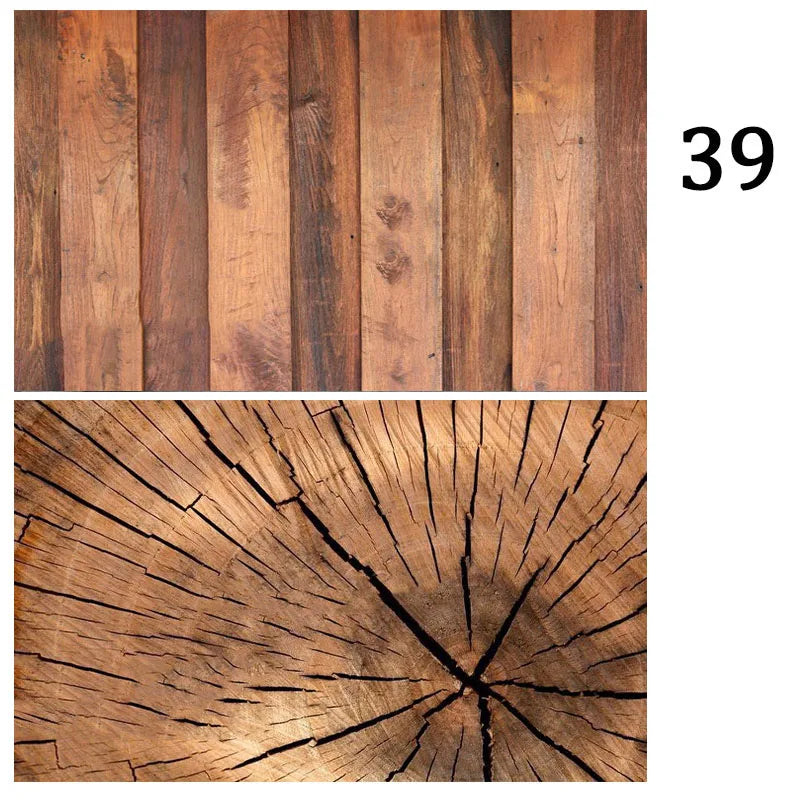 Marmor-Fotohintergründe 57*87CM, doppelseitig, Holzmaserung, Fotohintergrundtapete, Studio, wasserdichte Produkte, fotografische Requisiten