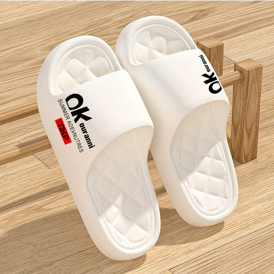 Summer innovative design EVA men's shoes, soft and lightweight home slippers, suitable for indoor and outdoor leisure activities