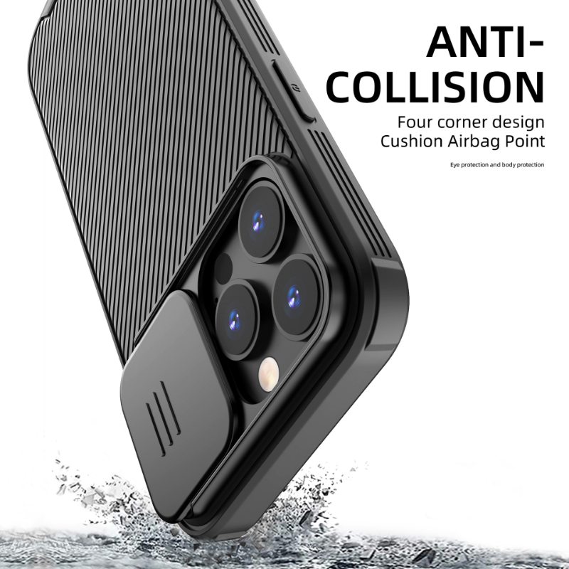 Magnetische Hülle für iPhone 17 16 16e 15 14 13 12 11 Pro Max mit Schiebekameraabdeckung