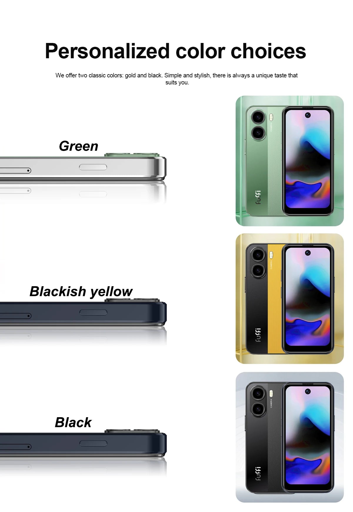 Fuffi-Mini X7 Pro Phone 4G LTE Android10.0 Smartphone 4GB RAM 128GB ROM 4" Display 5MP Camera Dual SIM With Play Store WhatsAPP