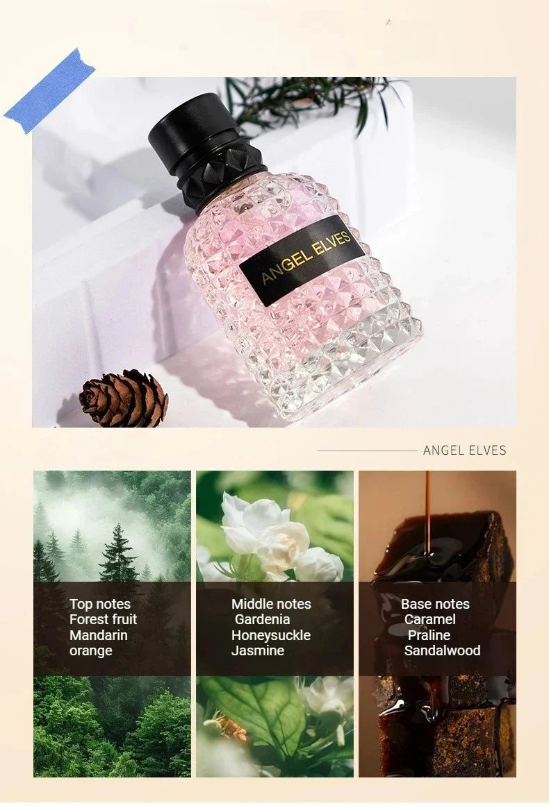 Original Damen Parfüm Geschenkbox Parfüm-Set 4 Stück * 30 ml Lang anhaltender frischer Duft Eau De Toilette Geschenk für Damen Herren Pheromon