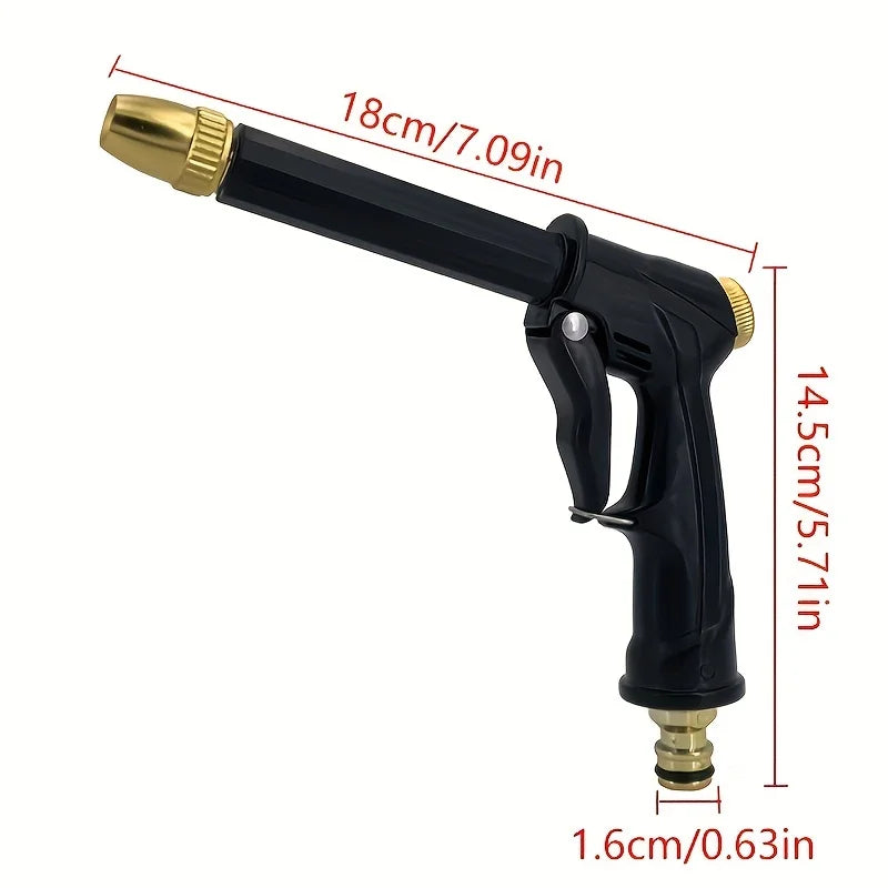 Nouveau Tuyau d'arrosage magique extensible haute pression avec pistolet pulvérisateur pour lavage de voiture, outil d'irrigation et d'arrosage extérieur