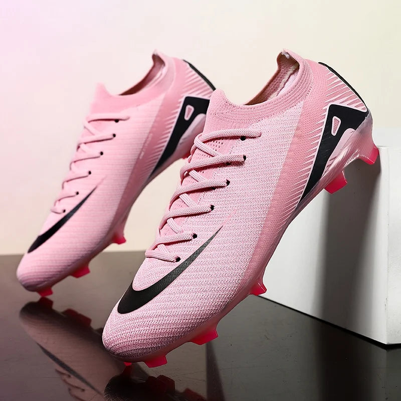 Nouvelles chaussures de football d'extérieur pour hommes Crampons de football Match Entraînement TF/FG Gazon Cheville Crampons longs Sport Haute qualité à succès