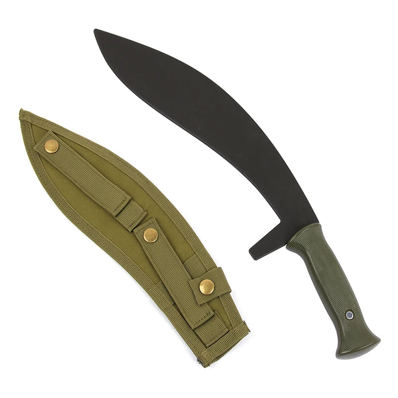 Decoration Training Film Television Props Paintball Hunting TRP Soft Plastic Rubber Knife Axe Dummy Model（plastic material）