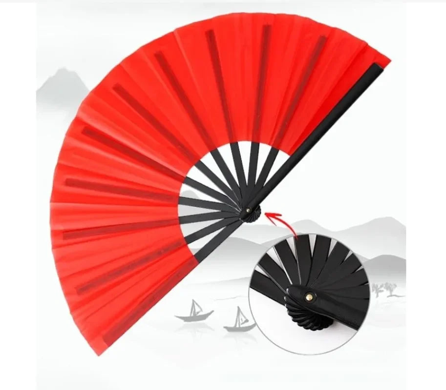 Large Rave Fan Folding Hand Fans for Line Dancing Big Clacking Clap Fans for Boots On The Ground Dance Party Decoration Festival