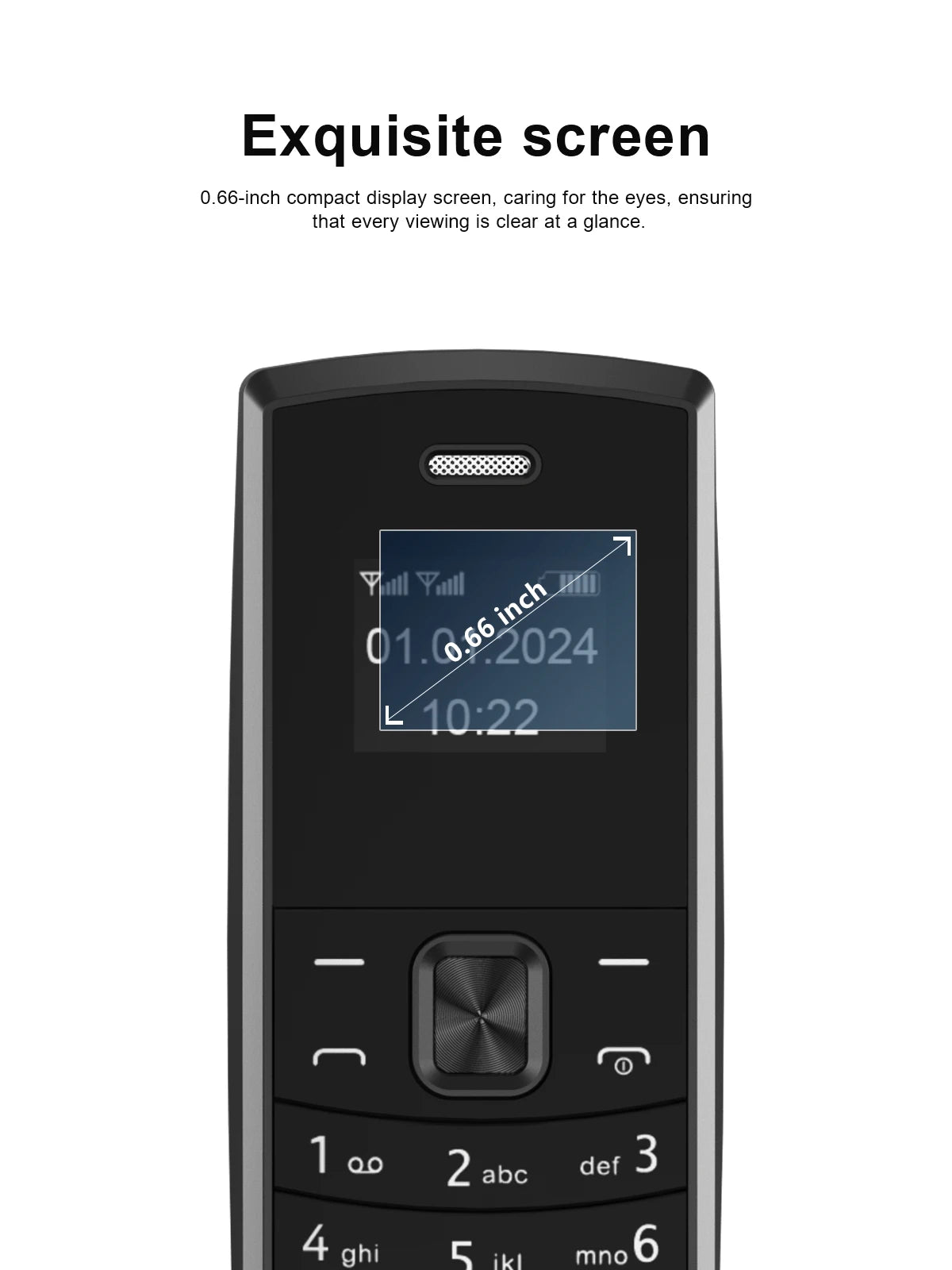SERVO BM01 Mini Handy Magische Stimme Kurzwahl Bluetooth-Einwahl Anrufaufnahme 2 SIM Standby 2G GSM Kleines Ersatzhandy