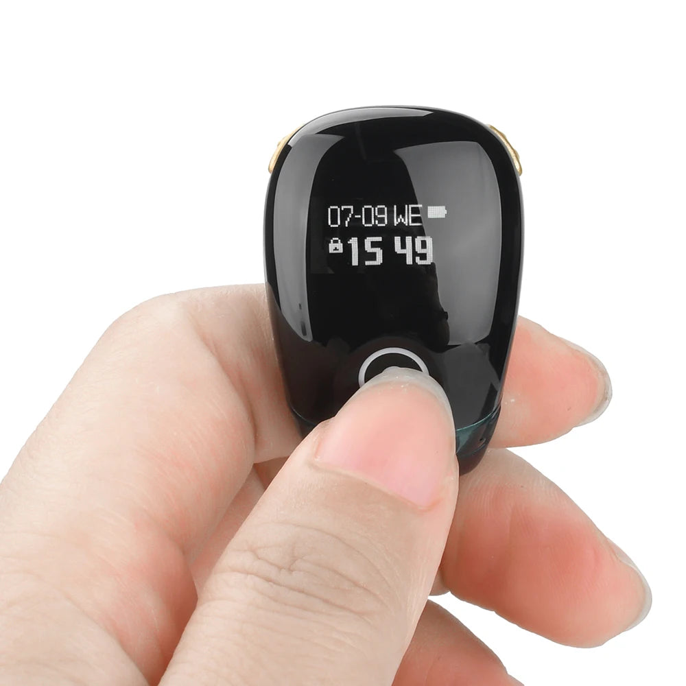 Smart Tasbih Tally Counter 0~99999 Muslims Tasbeeh Zikr Ring Prayer Time Vibration Reminder Type-C Ring Counters OLED Display