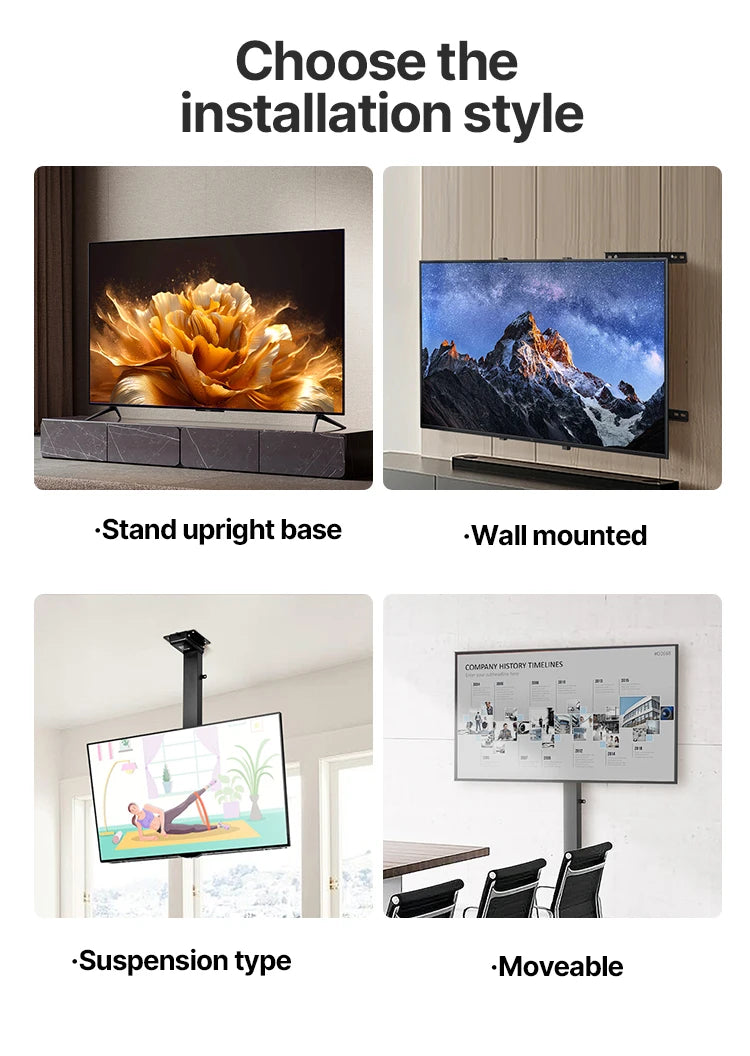 OEM 43/55/65/70 Zoll Android Smart TV - 4K UHD FHD Google TV für Hotelgewerbe, WiFi & HDMI