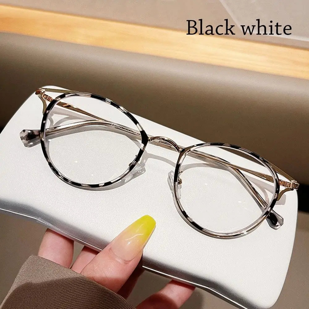 2022 Tendances Femmes Bureau Anti Lumière Bleue Lunettes d'ordinateur Surdimensionnées Œil de Chat Femme Bloqueur de Lumière Bleue Grandes Lunettes Monture en Alliage