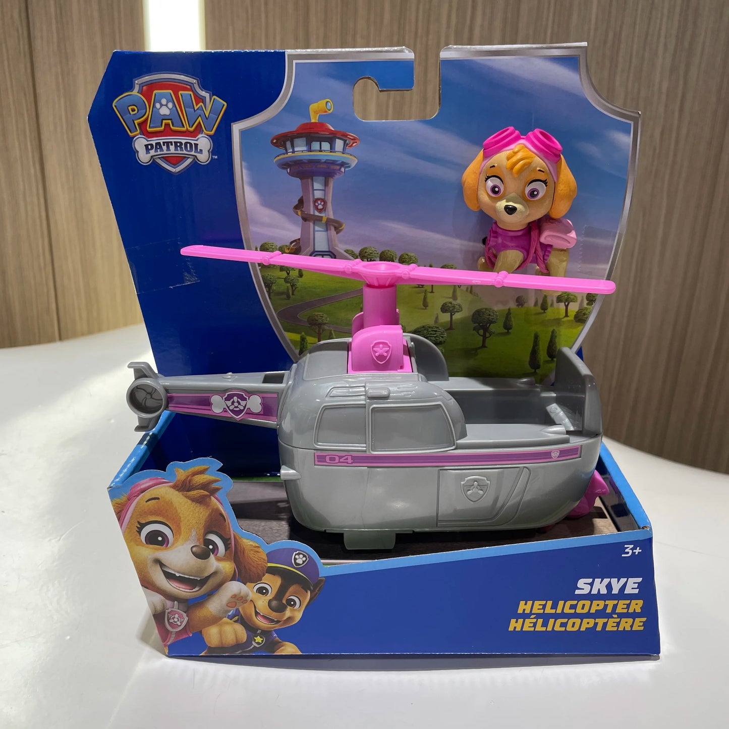Nouveau véhicule original PAW PATROL voiture Ryder Tracker Everest Chase Rex Skye Rocky Marshall Zuma Figurine jouet cadeau d'anniversaire pour enfant