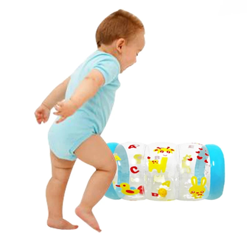 Aufblasbare Krabbelrolle Baby Spielzeug Entwicklung Säugling Rassel Mobiles Spielzeug Spiele Neugeborenen Auto Spielzeug Baby Spielzeug 0 12 Monate