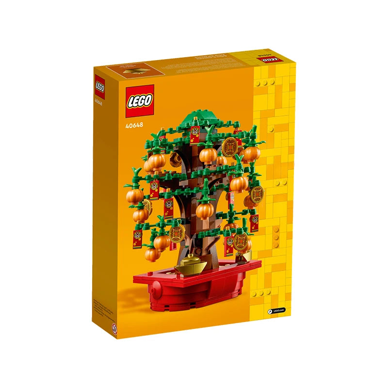 Lego Bausteine Festival-Serie 40648 Geldbaum Jungen und Mädchen Kinderpuzzle Baustein-Spielzeug Valentinstagsgeschenk