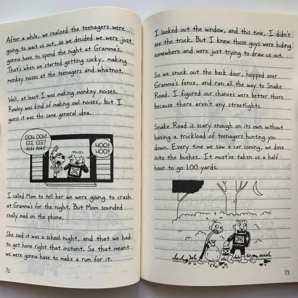 Komplettes Set 16 Bücher Gregs Tagebuch Englisches Buch Gregs Tagebuch Box Kinder Belletristik Bücher
