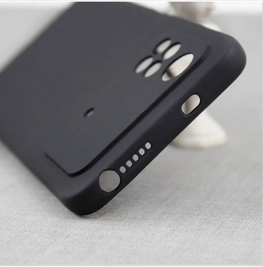 Ricestate Hülle für Xiaomi Poco M4 Pro 4G Weiche Silikon Matte Kamera Schutzhülle für POCO M4 Pro 4G Case Coque Slim
