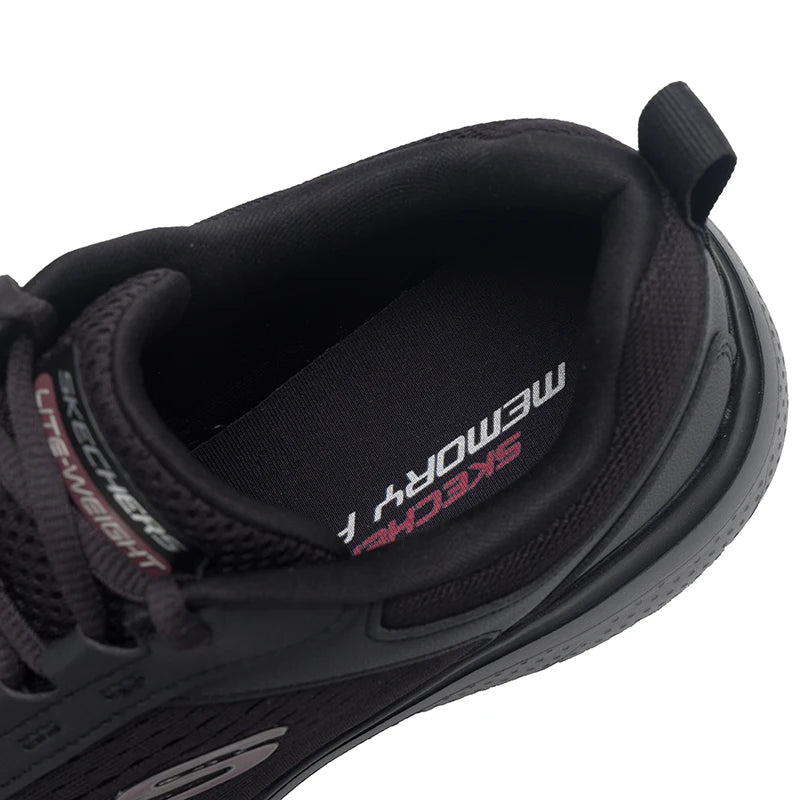 Skechers Geno Herren-Laufschuhe Bequeme Dämpfung Leichte Outdoor-Walking-Sneaker 8790360-BLK