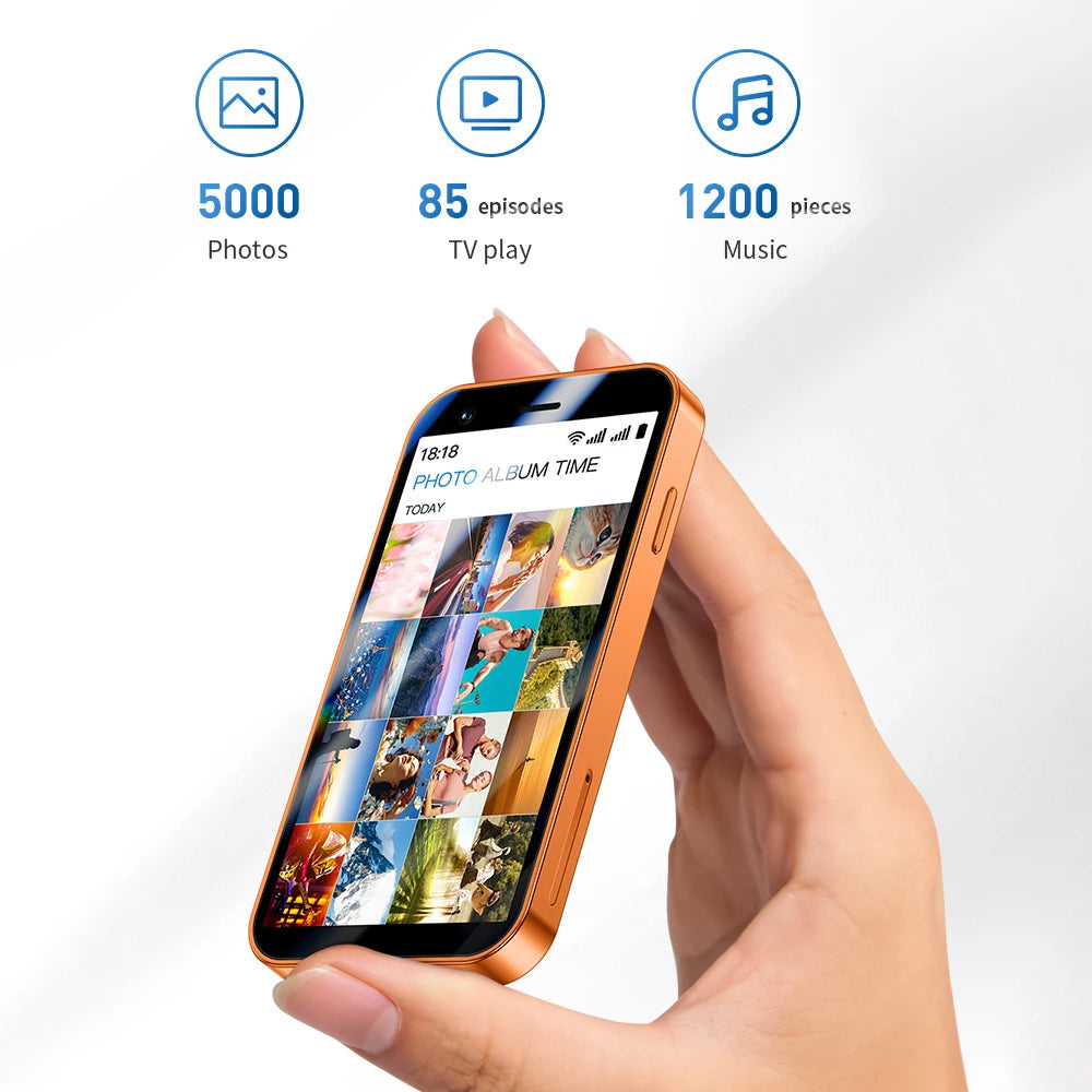 SOYES A17 Mini Android8.1 Smartphone 3.0 Zoll 2GB RAM 16GB ROM Dual SIM Standby Play Store 3G kleines Telefon