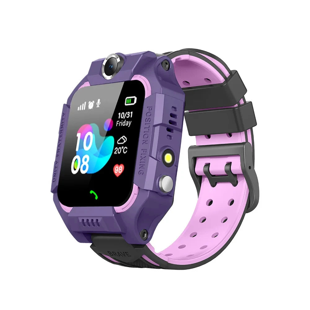 Lenovo Q19B Kids Smart Watch With Headset 4G GPS Location Tracker Sim Card Waterproof Call Camera Mobile Smartwatch For Gift