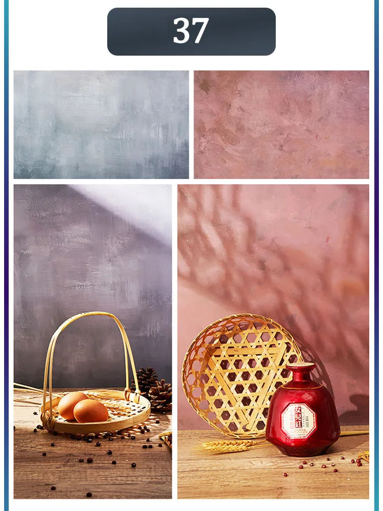 Marmor-Fotohintergründe 57*87CM, doppelseitig, Holzmaserung, Fotohintergrundtapete, Studio, wasserdichte Produkte, fotografische Requisiten
