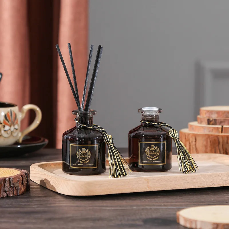 50ml Reed-Diffusor-Sets, guter Raumduft, Lufterfrischer fürs Schlafzimmer, langanhaltender Duft, europäischer Parfümstil Lavendelrose