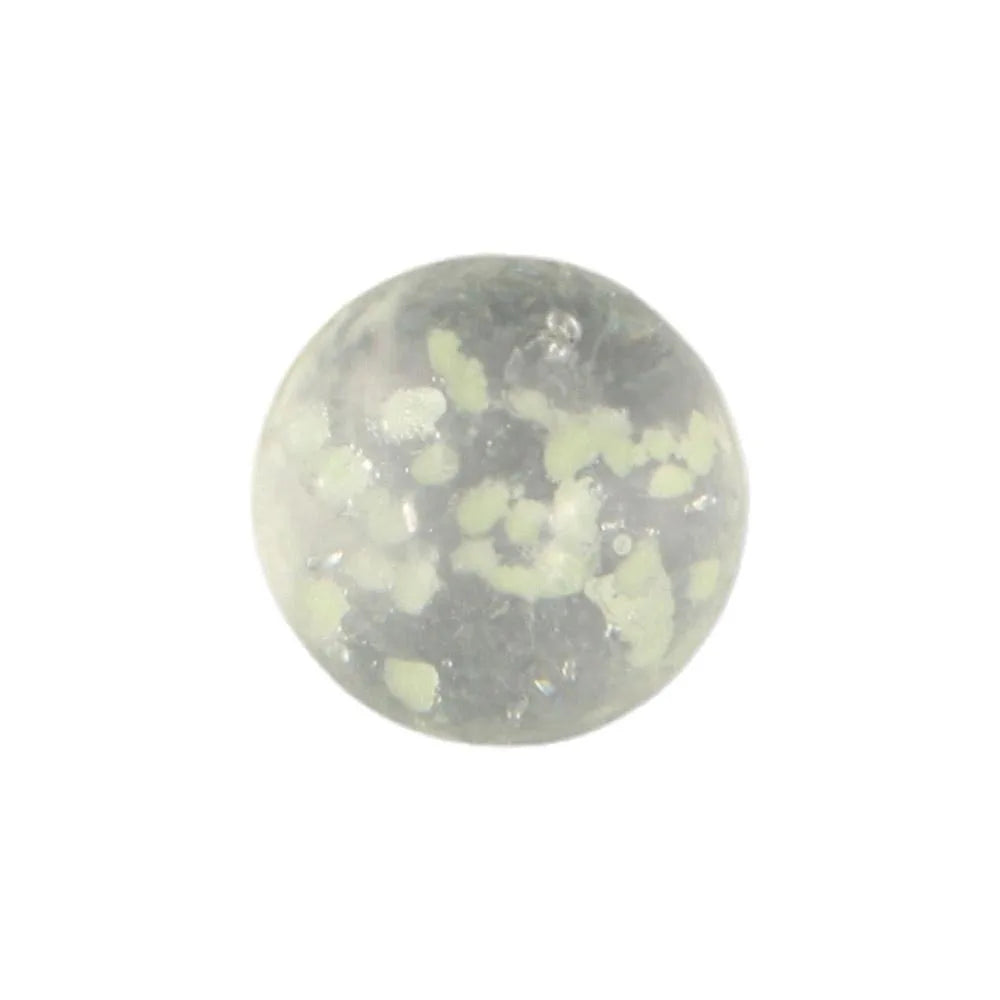 10 pièces/paquet Billes en verre lumineuses dans l'obscurité Billes en verre non poreuses Bille en verre pour aquarium 10 pièces/paquet 16 mm