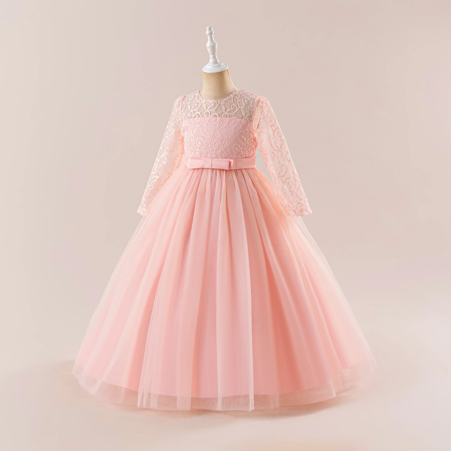 Robes de baptême, de demoiselle d'honneur, de fête pour filles, élégantes robes de princesse en tulle pour mariage, anniversaire, première communion, robes de bal