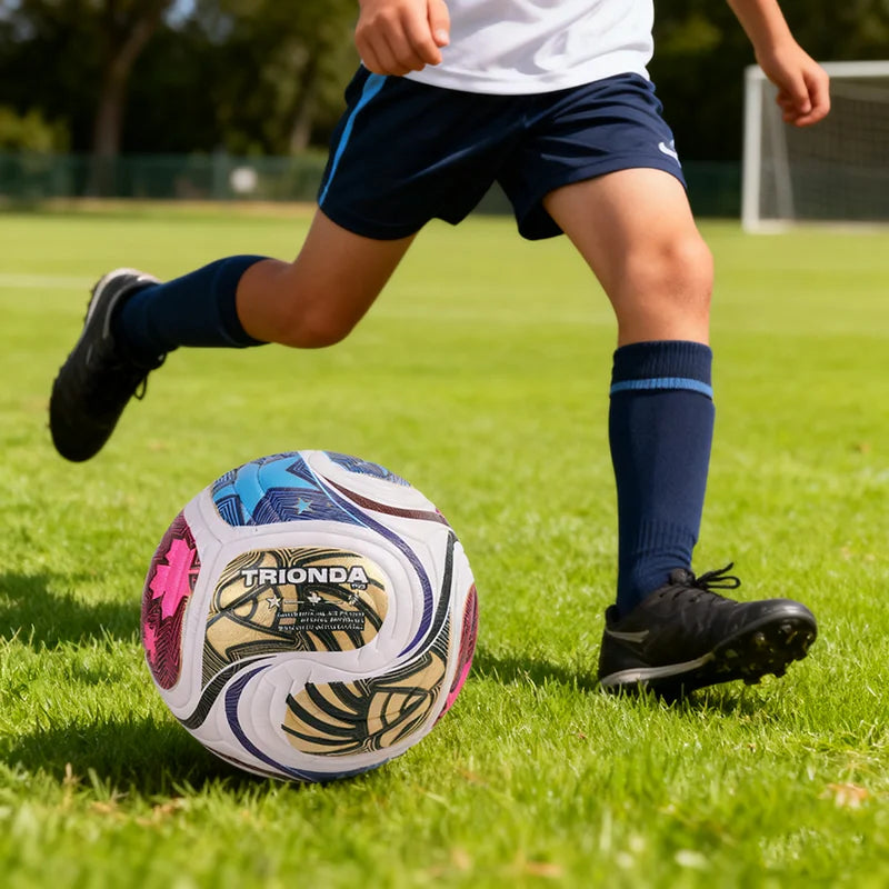2026 Hochwertiger Fußball Offizielle Größe 5 PU-Material Nahtlos Verschleißfest Spieltraining Fußball Futbol Voetbal Bola