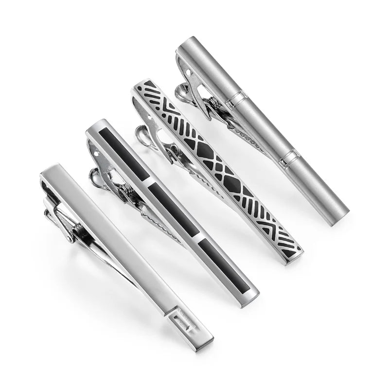 Pince à Cravate Minimaliste Pour Homme Pince à Cravate Pour Chemise Homme Boîte Cadeau Fête Professionnel Bijoux Boutons De Manchette Homme Luxe Avocat Mode Homme
