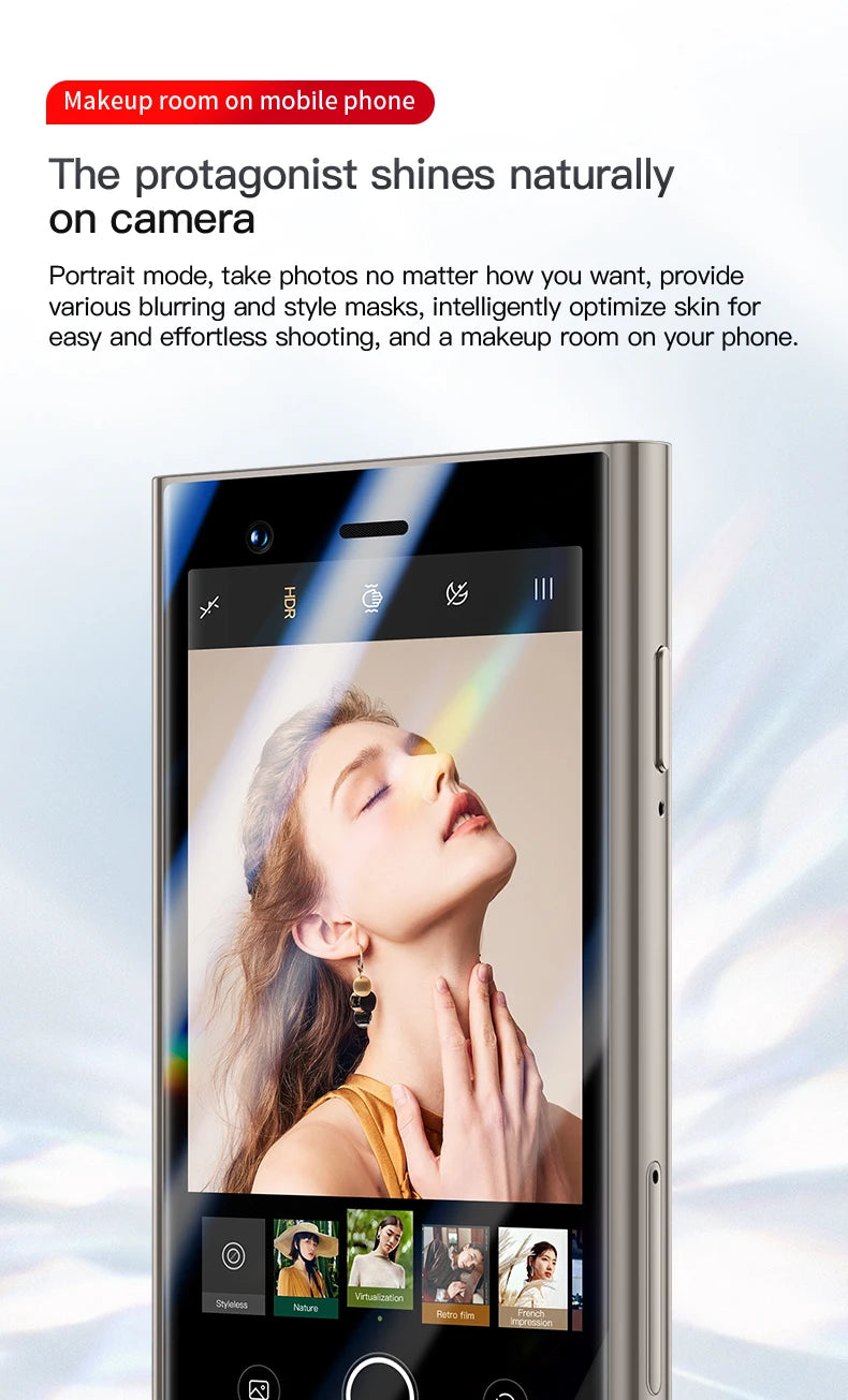 SOYES S24 Pro Max 4G Mini Phone - Android 3-inch Face Unlock Dual SIM Dual Standby | 2+16GB Memory 2400mAh Long Battery Life