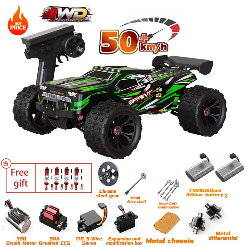 SG116MAX SCY9522 1:16 High Speed Drift Racing 80KM/H Brushless Motor 4WD 9522PRO 50KM/H RC Car Off Road Car Toys For Kid Gift