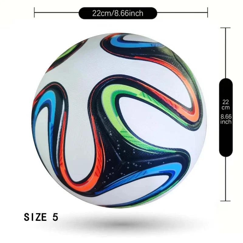 2026 Hochwertiger Fußball Offizielle Größe 5 PU-Material Nahtlos Verschleißfest Spieltraining Fußball Futbol Voetbal Bola
