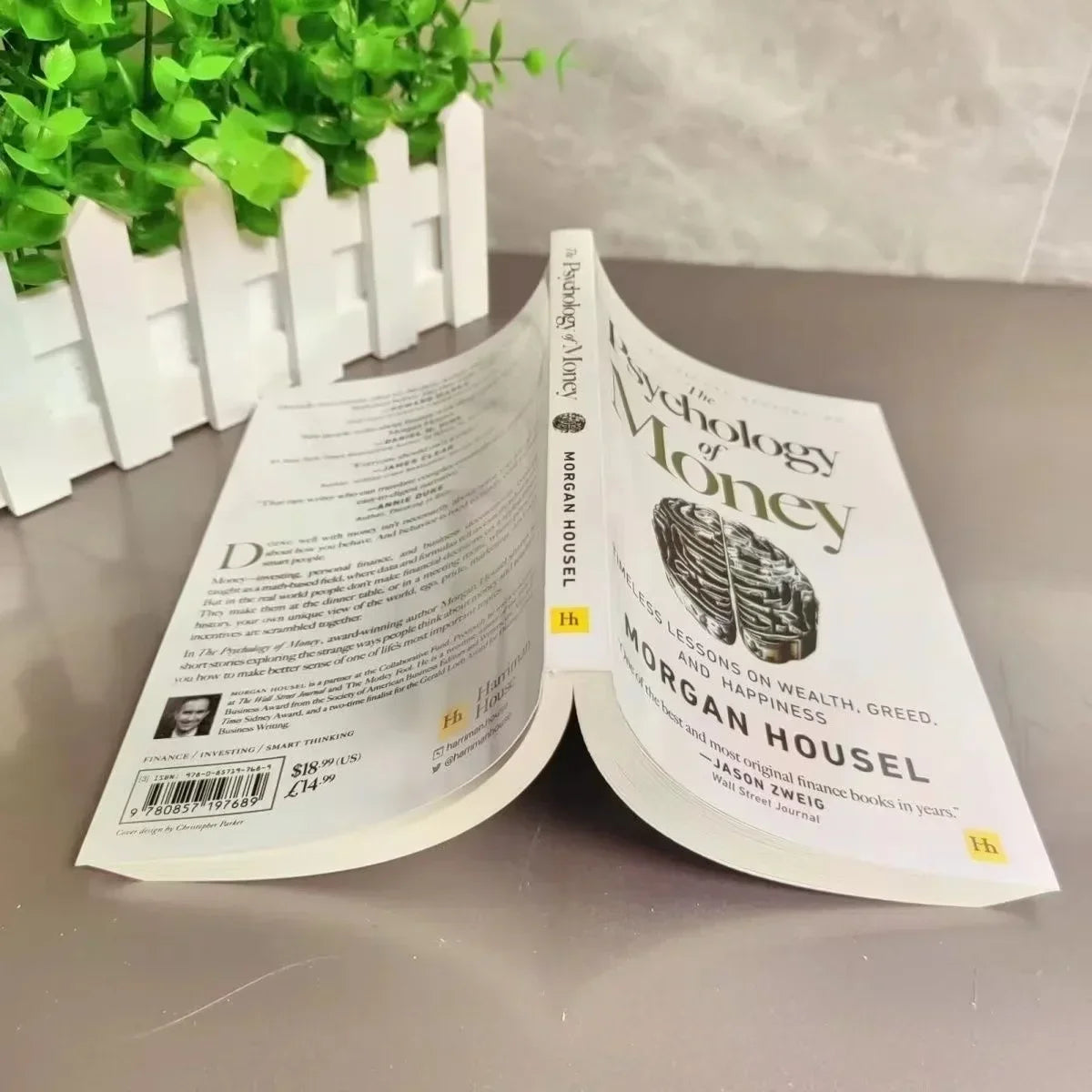La psychologie de l'argent : Leçons intemporelles sur la richesse, la cupidité et le bonheur Livres de finance pour adultes Livre anglais