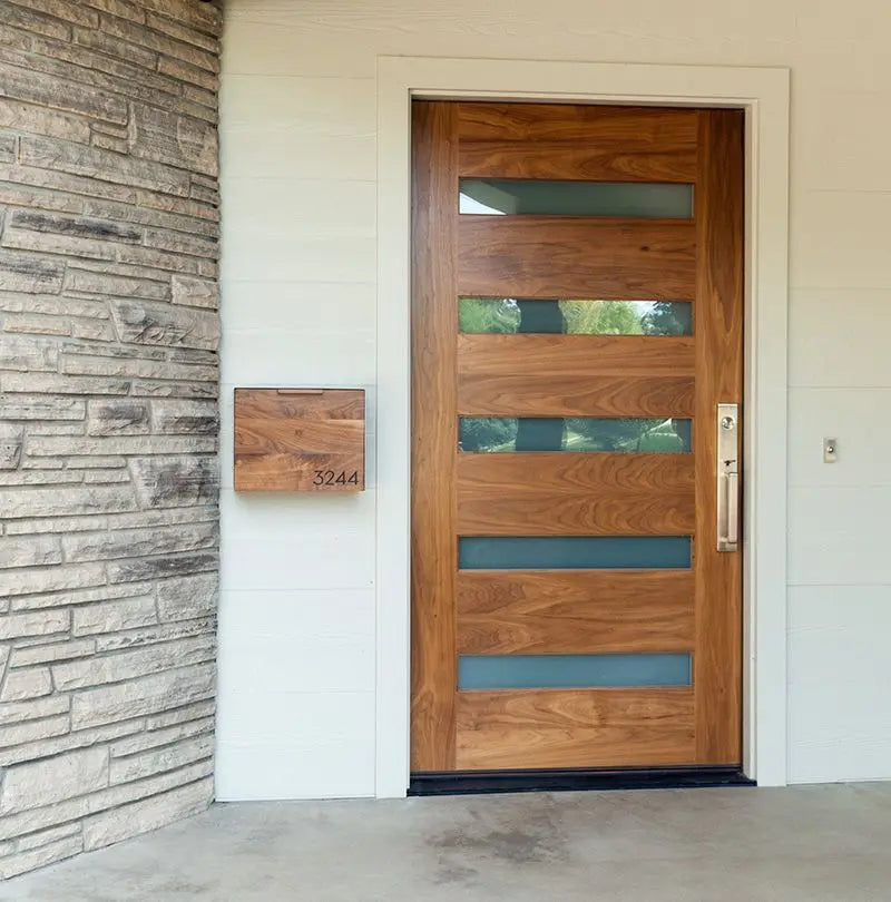 Portes Antivol pour Maison Portes de Sécurité Métalliques Vente en Gros Entrée Porte Principale à Rupture de Pont Thermique en Alliage d'Aluminium Porte Extérieure d'Entrée