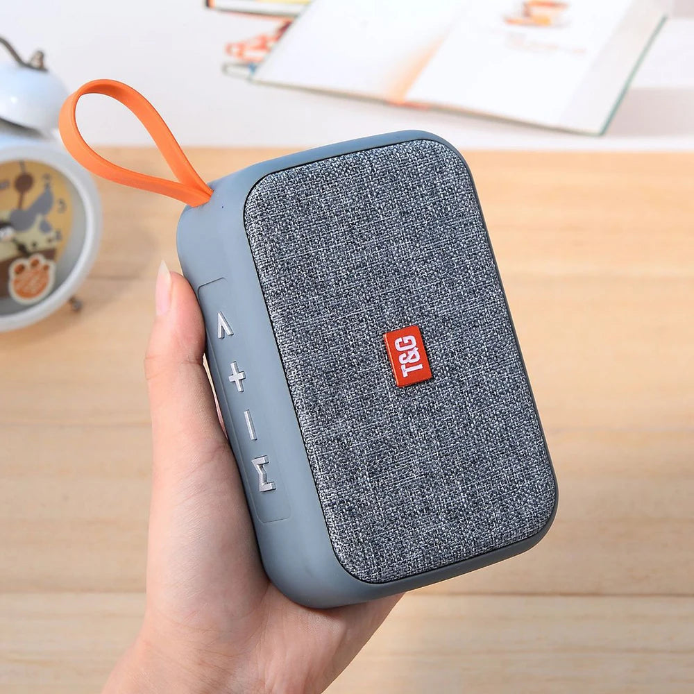 Portable Bluetooth Speaker Radio FM Mini Wireless Waterproof Subwoofer Sound Box Music Caixa De Som Small Woofer Column Bass Mp3