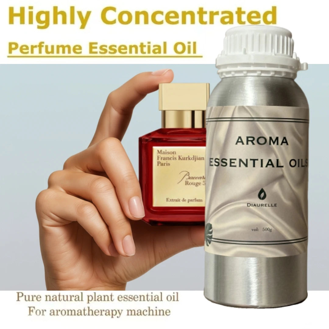 Huile Essentielle Parfumée Grande Marque Hôtel France 500ML Diffuseur de Parfum Machine Purificateur d'Air Huile Essentielle Végétale Pure pour Hôtel