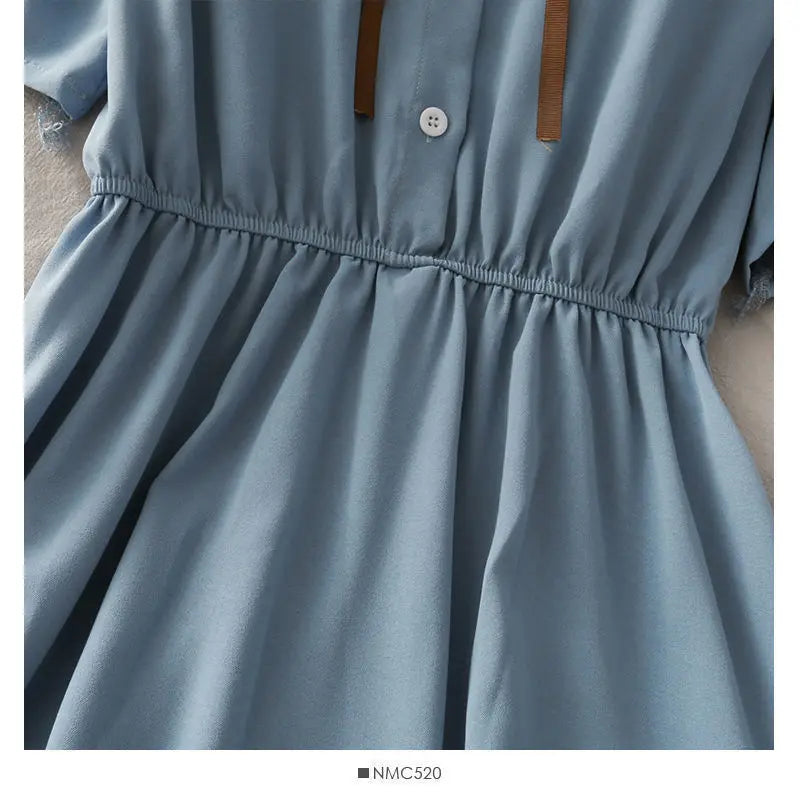 2026 Été Robes pour enfants Robes pour étudiants Vêtements pour enfants Style fête pour adolescents Uniforme de marin Robe de princesse Filles Quotidien 6 9 12 ans Fée