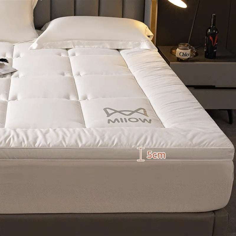 soft mattress elastic cushion home foldable comfortable Single Double tatami floor sleeping pad spring autumn thicken bed mat