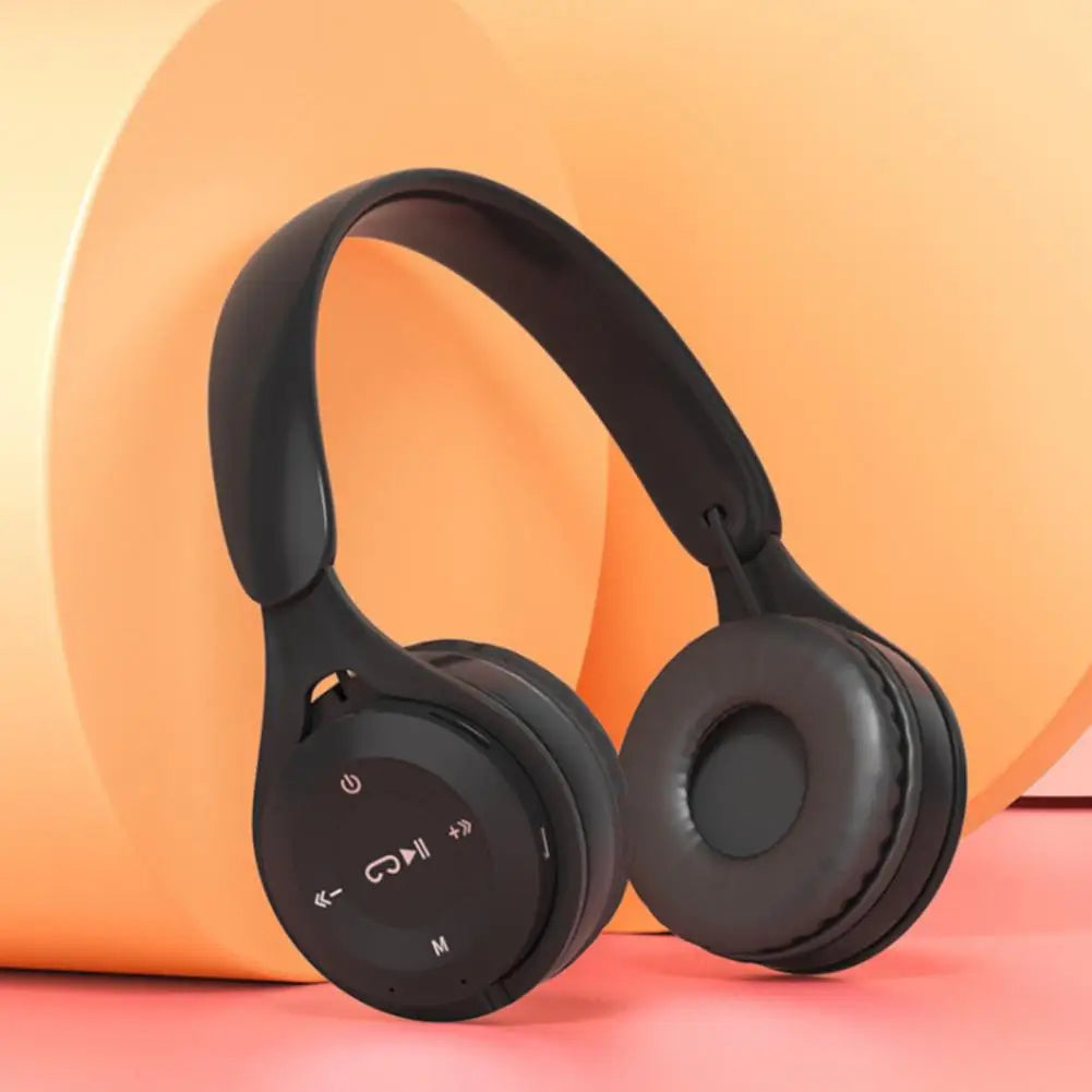 Écouteurs sans fil Bluetooth pour enfants, Casques stéréo pliables, Casques de jeu supra-auriculaires pour Android iOS