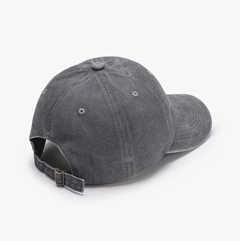 Casquettes de baseball vintage brodées motif Pigeon Printemps Hommes Femmes Chapeau de soleil délavé Pare-soleil Sport Pêche Chapeau de papa