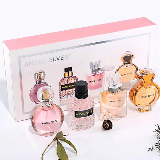 Coffret Cadeau Parfum Original pour Femme – Set de 4 Parfums de 30 ml – Eau de Toilette Longue Durée, Parfum Frais – Cadeau pour Femme et Homme – Phéromone