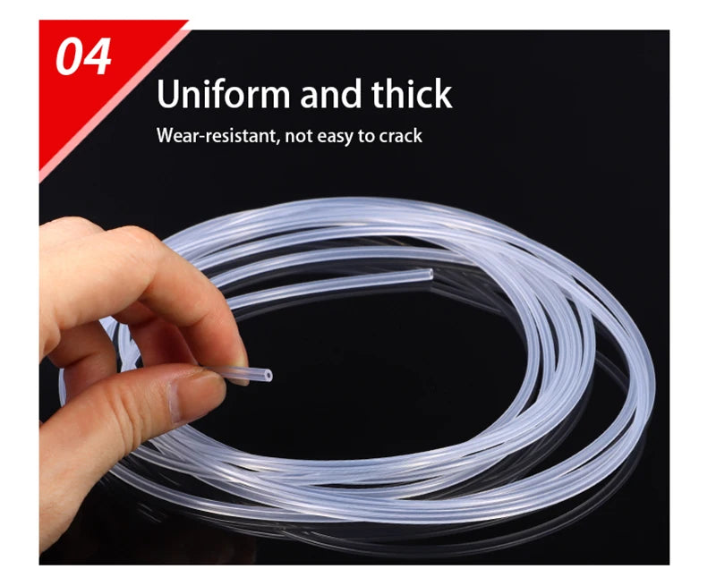 Tuyau en silicone coloré de 1m, ID 1 2 3 4 5 6 7 8 9 10 12 14 16 18 20 25mm, qualité alimentaire, flexible, pour boisson, conduite d'eau